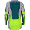 MAILLOT MOTOCROSS FLY RACING LITE GRIS/LIME/TEAL