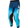 PANTALON MOTOCROSS FLY RACING EVOLUTION DST BLEU/BLANC