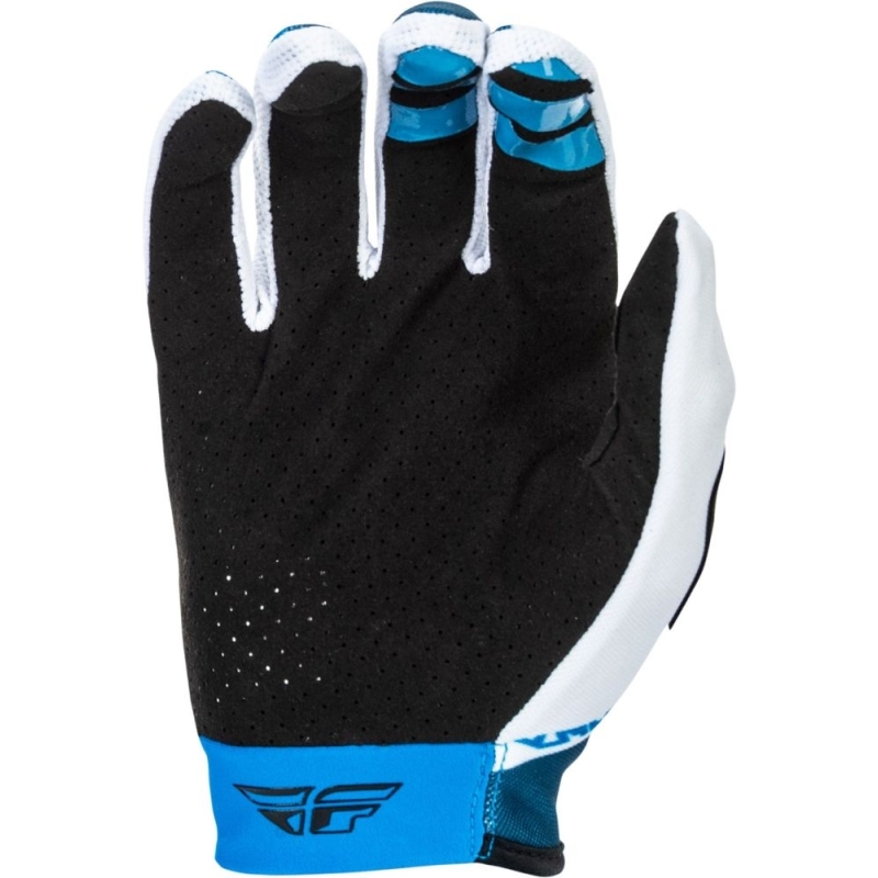 GANTS MOTOCROSS FLY RACING LITE BLEU/BLANC