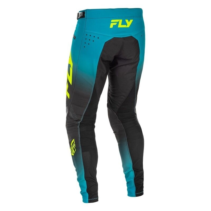 PANTALON MOTOCROSS FLY RACING RAYCE VELO TEAL/NOIR/LIME