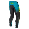 PANTALON MOTOCROSS FLY RACING RAYCE VELO TEAL/NOIR/LIME