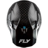 CASQUE FLY RACING FORMULA S CARBONE BYTE NOIR CARBONE/GRIS/SILVER