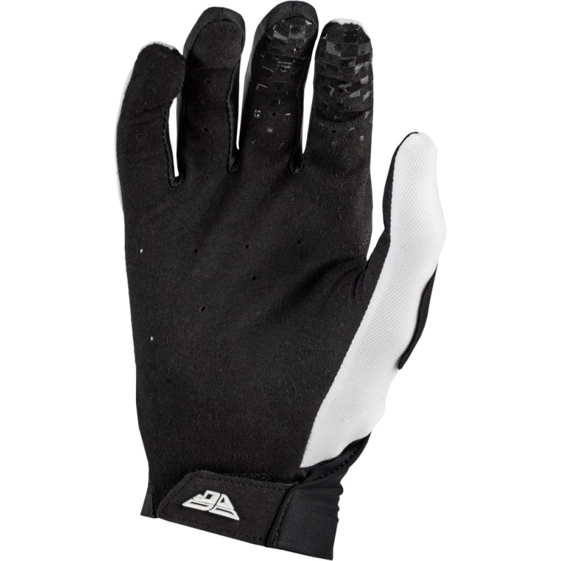 GANTS MOTOCROSS FLY RACING PRO LITE BLANC/NOIR
