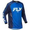 MAILLOT MOTOCROSS FLY RACING F-16 BLEU/DARK BLEU/BLANC