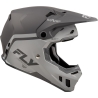 CASQUE CROSS FLY RACING FORMULA CC OBJECTIVE NOIR MAT/GRIS