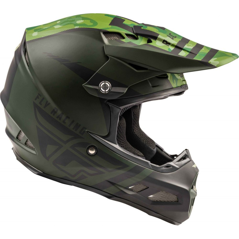 CASQUE FLY F2 MIPS GRANITE 2020 VERT FONCE/NOIR Casque moto cross