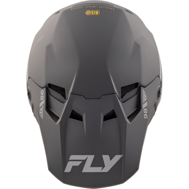 CASQUE CROSS FLY RACING FORMULA CC OBJECTIVE NOIR MAT/GRIS