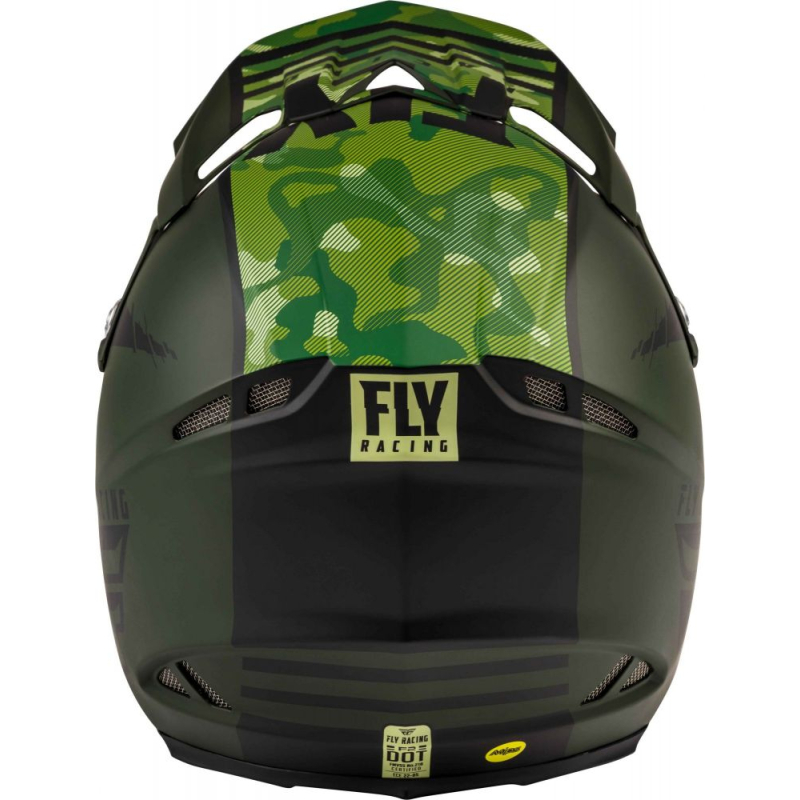 CASQUE FLY F2 MIPS GRANITE 2020 VERT FONCE/NOIR Casque moto cross