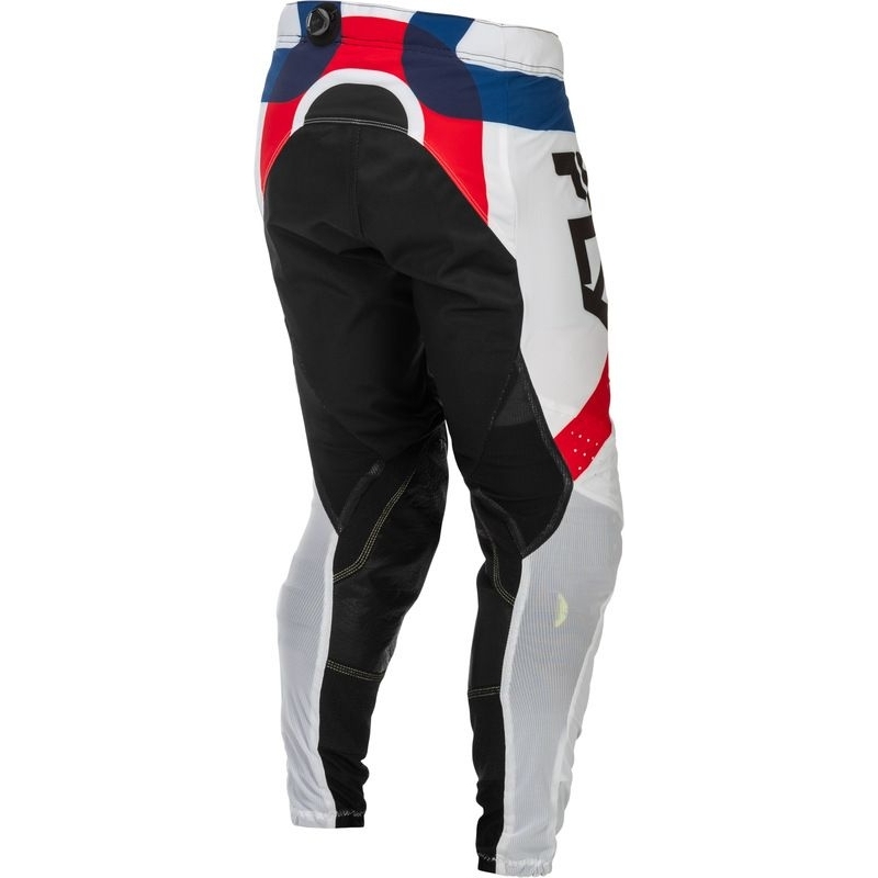 PANTALON MOTOCROSS FLY RACING LITE GLORY EDITION SPECIALE ROUGE/BLANC/BLEU