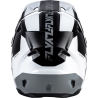 CASQUE CROSS FLY RACING KINETIC CREST NOIR/BLANC/GRIS