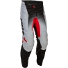 PANTALON MOTOCROSS FLY RACING KINETIC DBK GRIS/NOIR/ROUGE