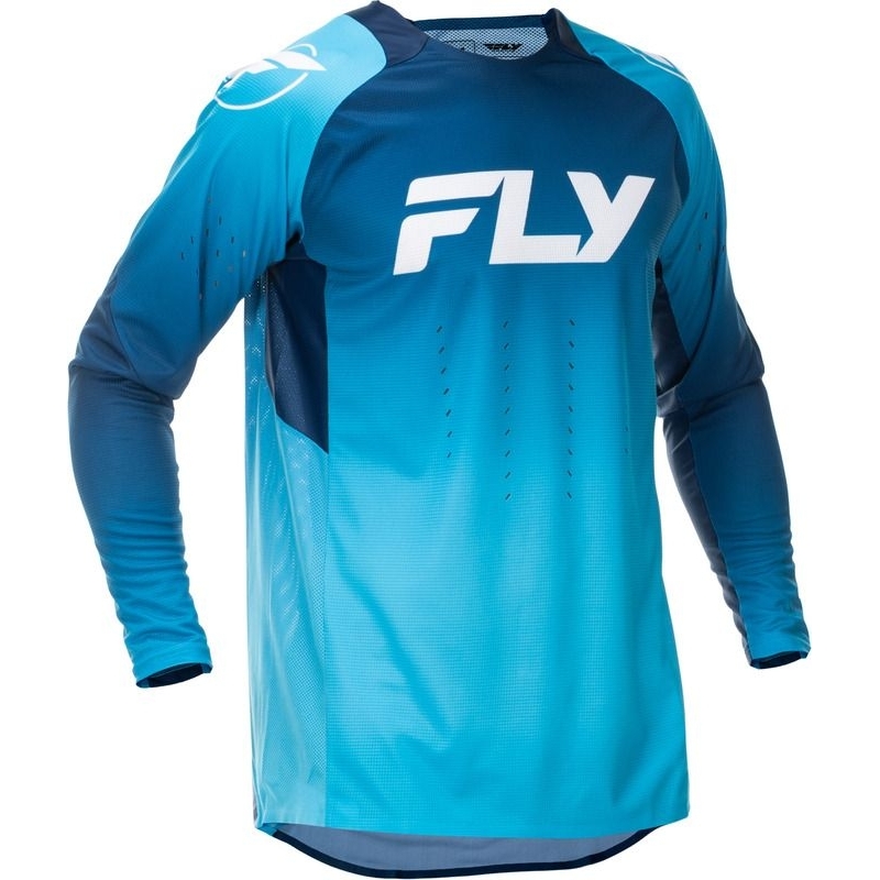MAILLOT MOTOCROSS FLY RACING EVOLUTION DST BLEU/BLANC