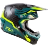 CASQUE FLY RACING FORMULA S CARBONE BYTE NOIR CARBONE/TEAL/LIME