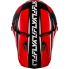 CASQUE FLY RACING KINETIC CREST ROUGE/NOIR/BLANC