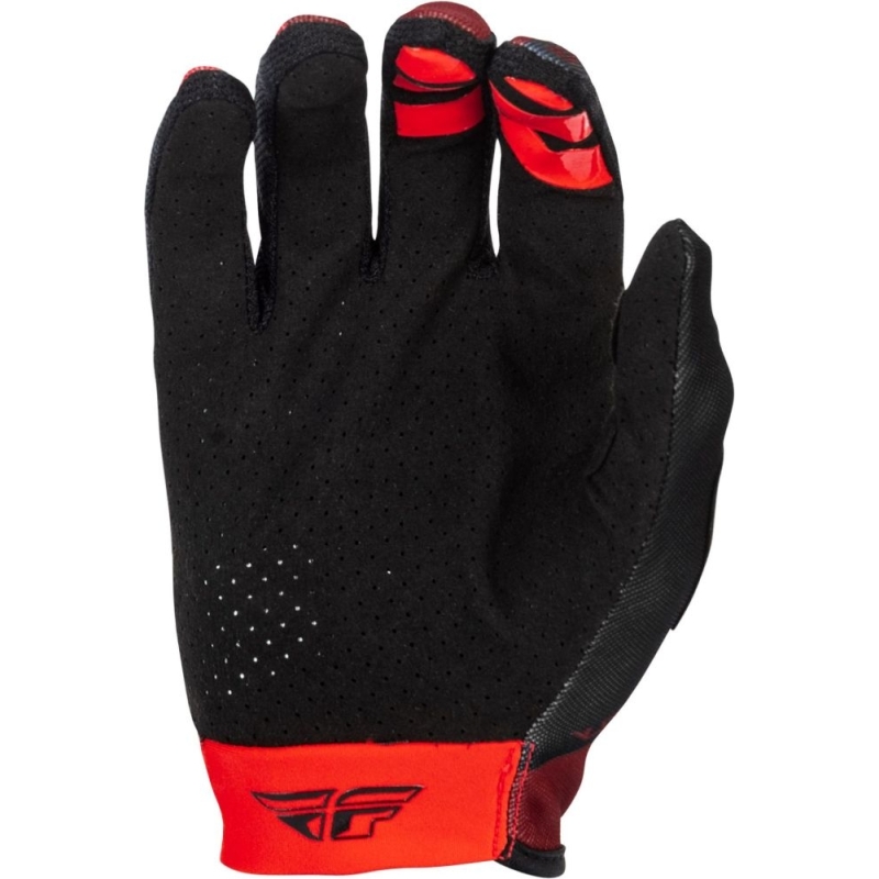 GANTS MOTOCROSS FLY RACING LITE NOIR/ROUGE