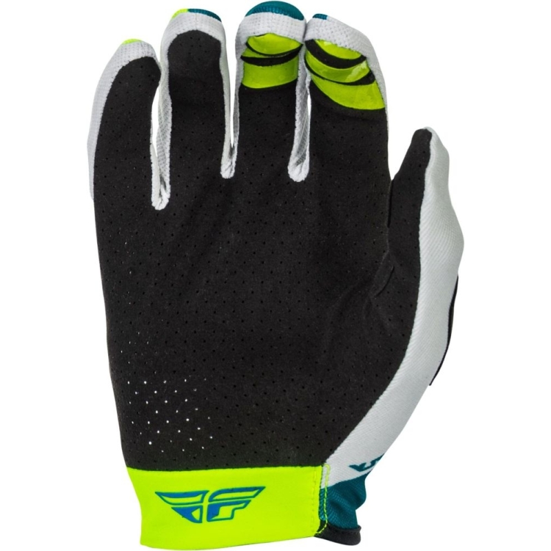 GANTS MOTOCROSS FLY RACING LITE  GRIS/LIME/TEAL