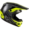 CASQUE CROSS FLY RACING KINETIC CREST GRIS/NOIR/JAUNE FLUO