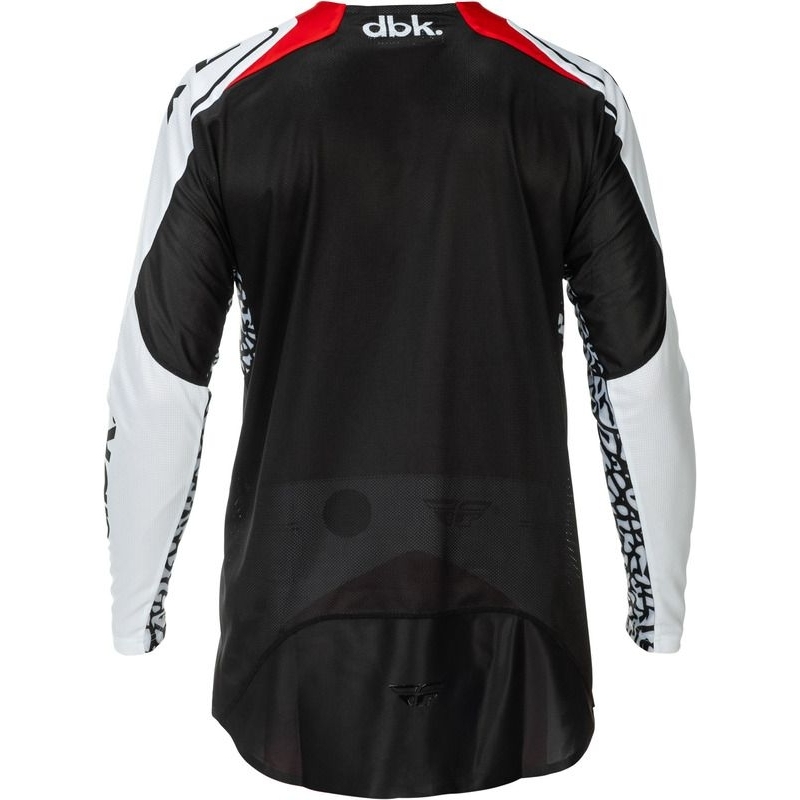 MAILLOT MOTOCROSS FLY RACING EVOLUTION DST DBK NOIR/BLANC/ROUGE