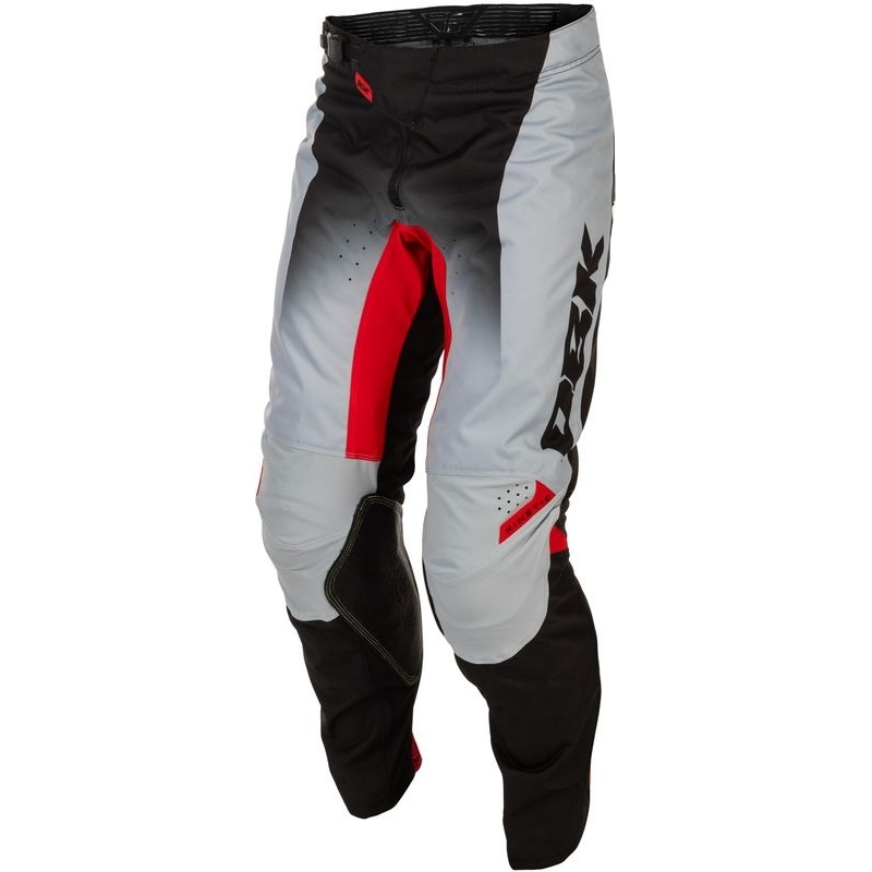 PANTALON MOTOCROSS FLY RACING KINETIC DBK GRIS/NOIR/ROUGE
