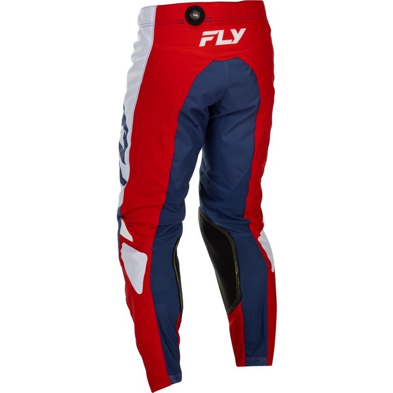 PANTALON MOTOCROSS FLY RACING KINETIC  ROUGE/BLANC/BLEU
