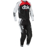 MAILLOT MOTOCROSS FLY RACING EVOLUTION DST DBK NOIR/BLANC/ROUGE
