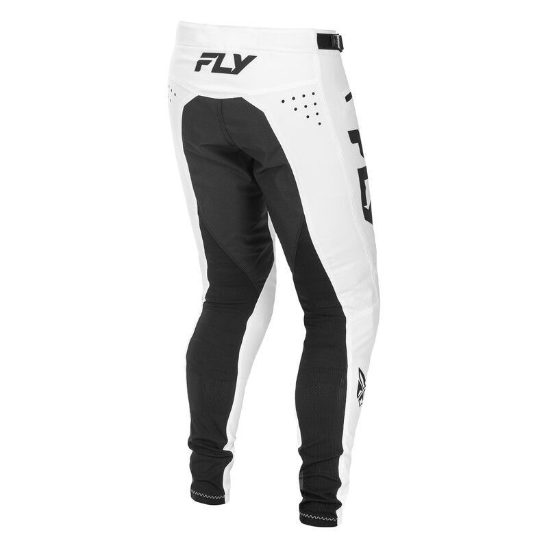 PANTALON MOTOCROSS FLY RACING RAYCE VELO BLANC/NOIR