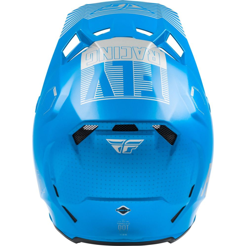 CASQUE FLY FORMULA CC PRIMARY BLEU/GRIS Casque moto cross