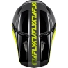 CASQUE CROSS FLY RACING KINETIC CREST GRIS/NOIR/JAUNE FLUO