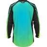 MAILLOT MOTOCROSS FLY RACING F-16 AQUA/NOIR/BLANC
