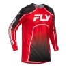 MAILLOT MOTOCROSS FLY RACING ENFANT RAYCE VELO ROUGE/NOIR/BLANC