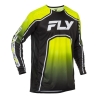 MAILLOT MOTOCROSS FLY RACING ENFANT RAYCE VELO LIME/NOIR/BLANC