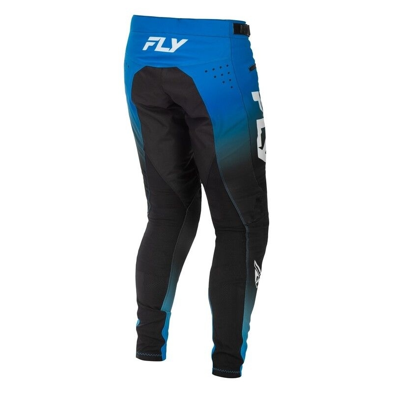 PANTALON MOTOCROSS FLY RACING ENFANT RAYCE VELO BLEU/NOIR/BLANC