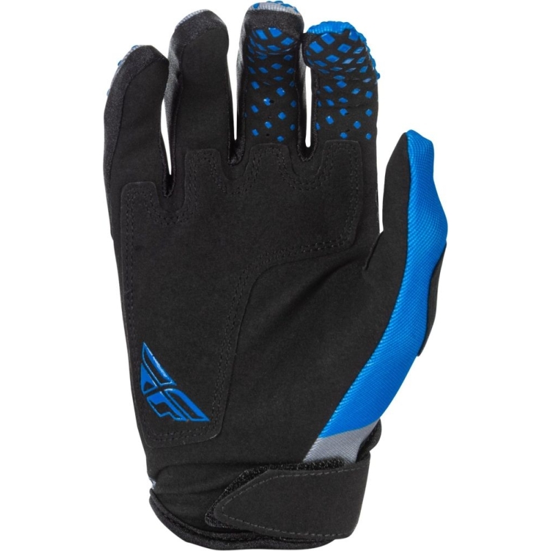 GANTS MOTOCROSS FLY RACING ENFANT KINETIC BLEU/GRIS/NOIR