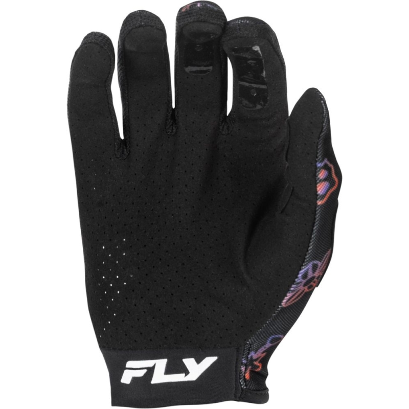 GANTS MOTOCROSS FLY RACING ENFANT LITE EDITION SPECIALE OUTLINE NOIR/ROUGE/VIOLET