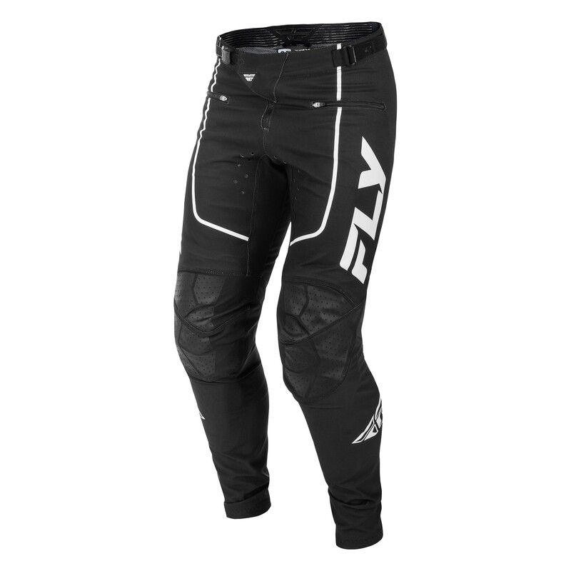PANTALON MOTOCROSS FLY RACING ENFANT RAYCE VELO NOIR/BLANC