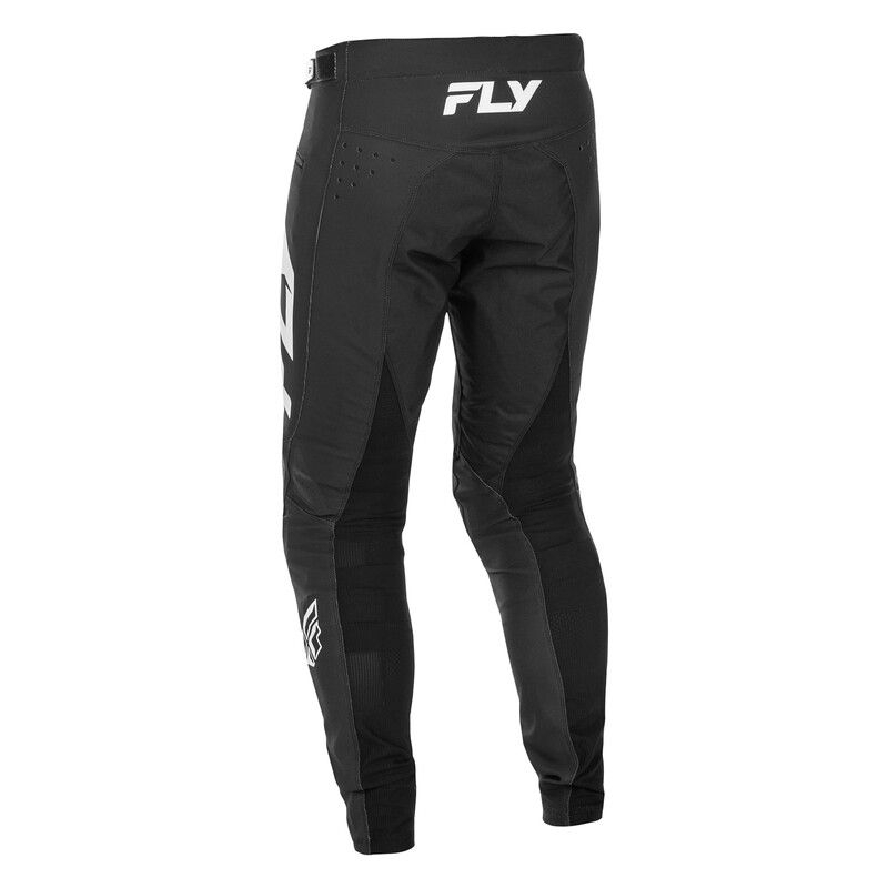 PANTALON MOTOCROSS FLY RACING ENFANT RAYCE VELO NOIR/BLANC
