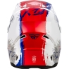 Casque Fly Racing Enfant Kinetic Drip Rouge/blanc/bleu