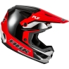 Casque Fly Racing Kinetic Dbk Noir/rouge/gris