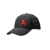 CASQUETTE AKRAPOVIC BASEBALL AKRA LOGO NOIR