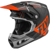 CASQUE FLY FORMULA VECTOR ORANGE/GRIS/NOIR MAT Casque moto cross