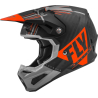 CASQUE FLY FORMULA VECTOR ORANGE/GRIS/NOIR MAT Casque moto cross