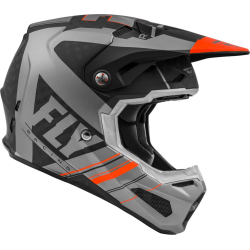 CASQUE FLY FORMULA VECTOR ORANGE/GRIS/NOIR MAT Casque moto cross
