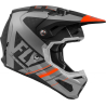 CASQUE FLY FORMULA VECTOR ORANGE/GRIS/NOIR MAT Casque moto cross
