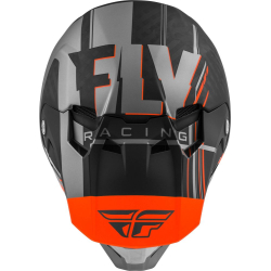 CASQUE FLY FORMULA VECTOR ORANGE/GRIS/NOIR MAT Casque moto cross