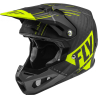 CASQUE FLY CARBONE FORMULA VECTOR JAUNE FLUO/GRIS/NOIR MAT Casque moto cross