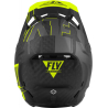 CASQUE FLY CARBONE FORMULA VECTOR JAUNE FLUO/GRIS/NOIR MAT Casque moto cross