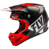 CASQUE FLY CARBONE FORMULA VECTOR ROUGE/BLANC/NOIR Casque moto cross