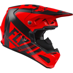 CASQUE FLY FORMULA VECTOR NEON ORANGE/GRIS CARBON Casque moto cross