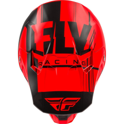 CASQUE FLY FORMULA VECTOR NEON ORANGE/GRIS CARBON Casque moto cross