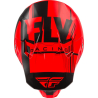 CASQUE FLY FORMULA VECTOR NEON ORANGE/GRIS CARBON Casque moto cross